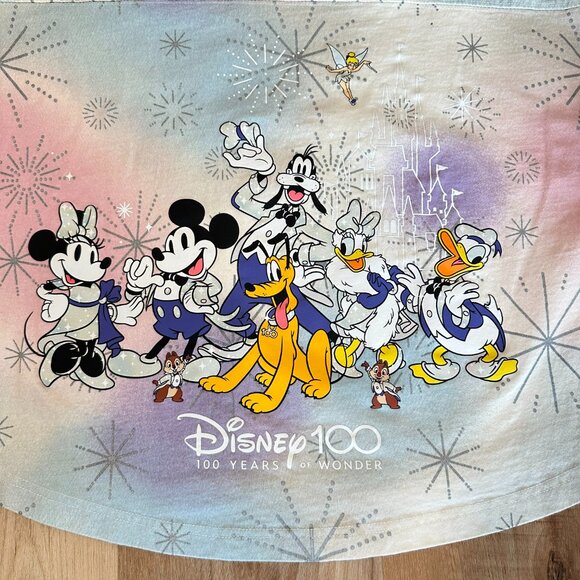 Walt Disney World 100 Anniversary Mickey Friends Tie-Dye Spirit Jersey Sz L - Picture 6 of 15